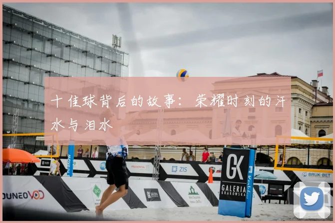 十佳球背后的故事：荣耀时刻的汗水与泪水